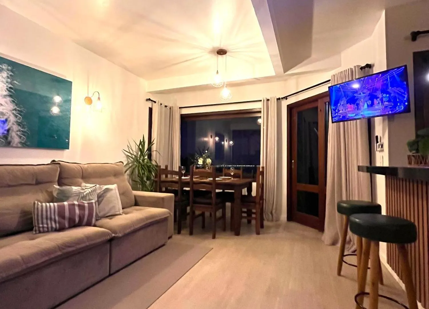 Дом отдыха Casa Sunset - Jacuzzi Com Vista Mar - Entre Cachoeira Do Bom Jesu E Ponta Das Canas Флорианополис Бразилия